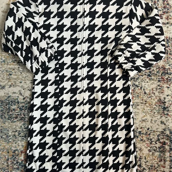 Girl Black and White Dress - Picture 6 of 9